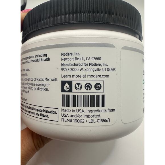 Modere Axis Phytogreens – 4.8 oz NOS Sealed Lot 24067-3 Superfood Greens Powder - Picture 3 of 7